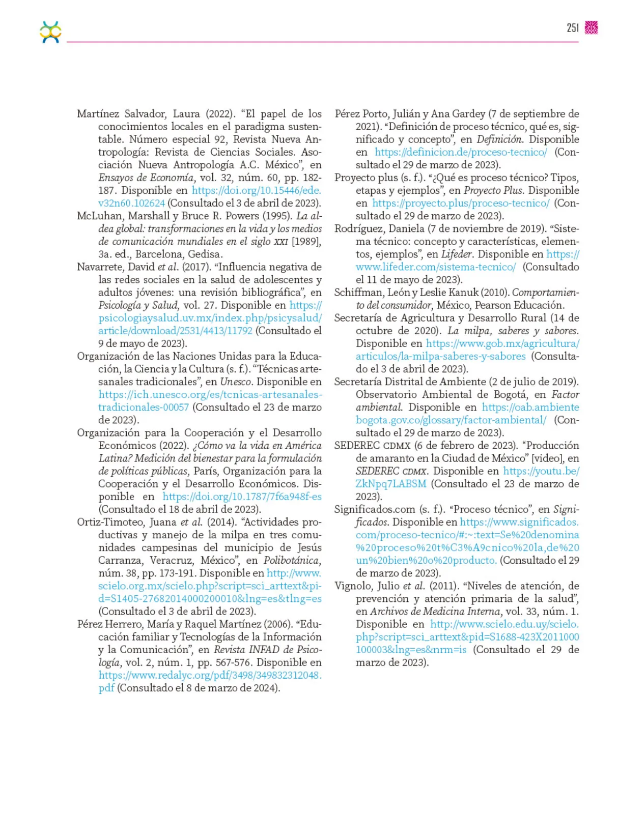 Miniatura página 252 de Colección Sk´asolil. De lo humano y lo comunitario.   Libro de Educación Secundaria Grado 2°  Ciclo Escolar 2025 - 2026