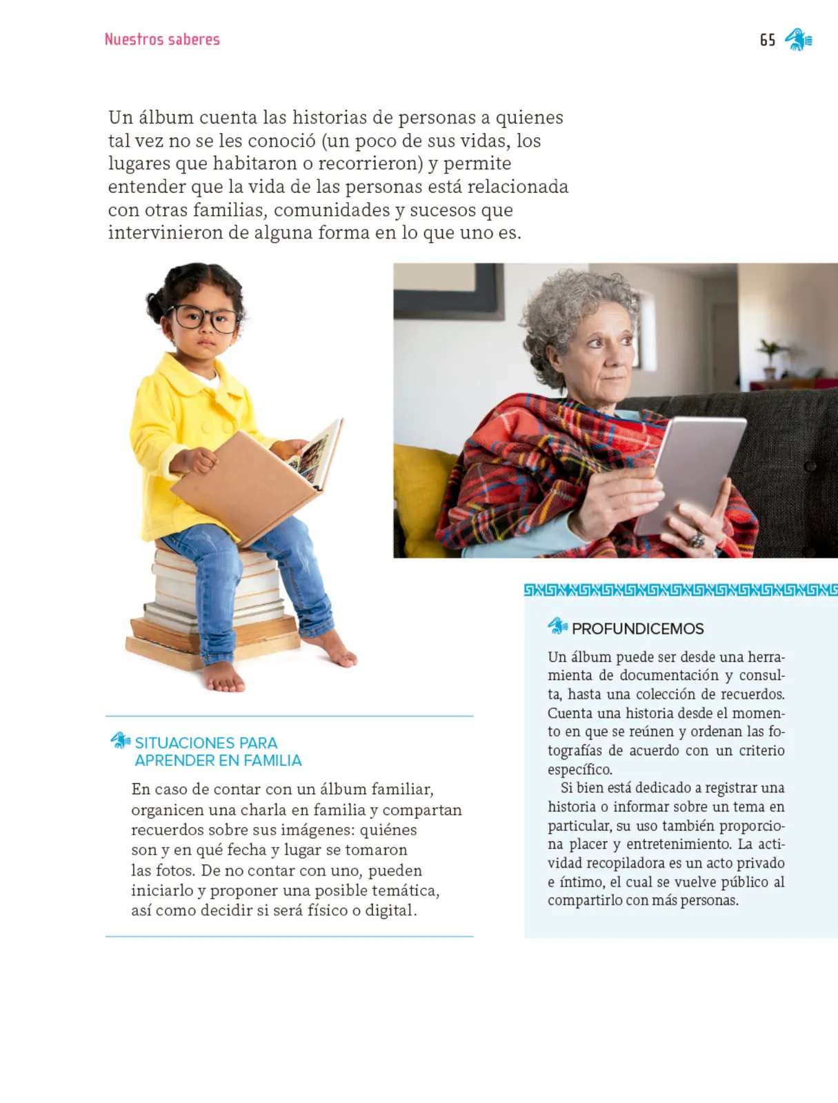 Miniatura página 66 de Nuestros saberes: Libro para alumnos, maestros y familia.   Libro de Educación Primaria Grado 1°  Ciclo Escolar 2025 - 2026