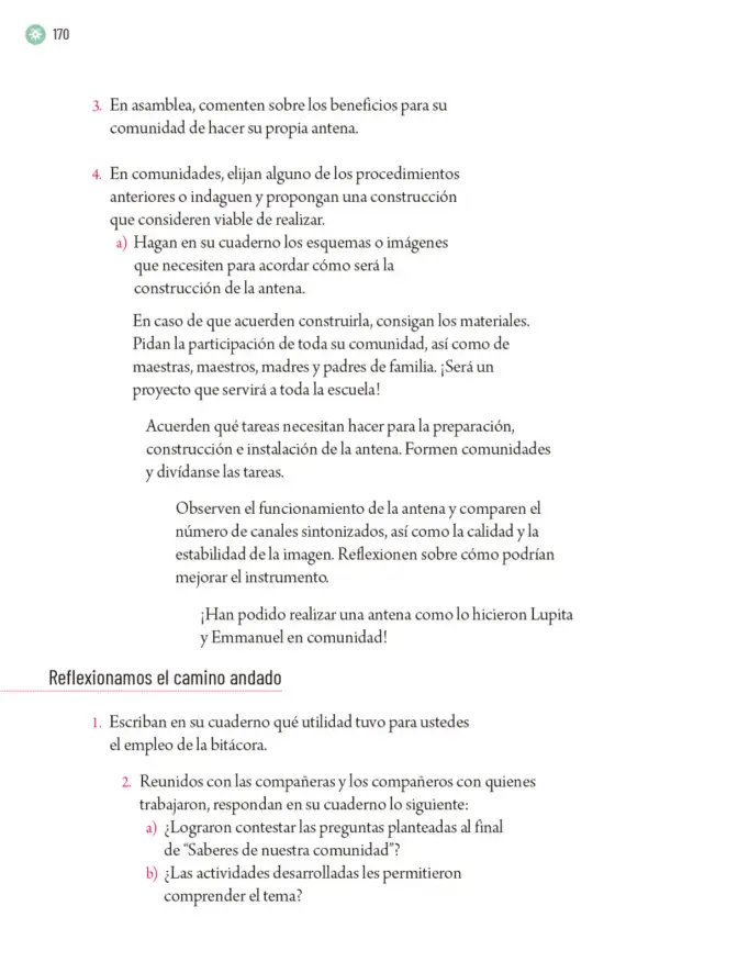 Página 173 de Proyectos Escolares. Libro de Educación Primaria Grado 5° Ciclo Escolar 2025 - 2026