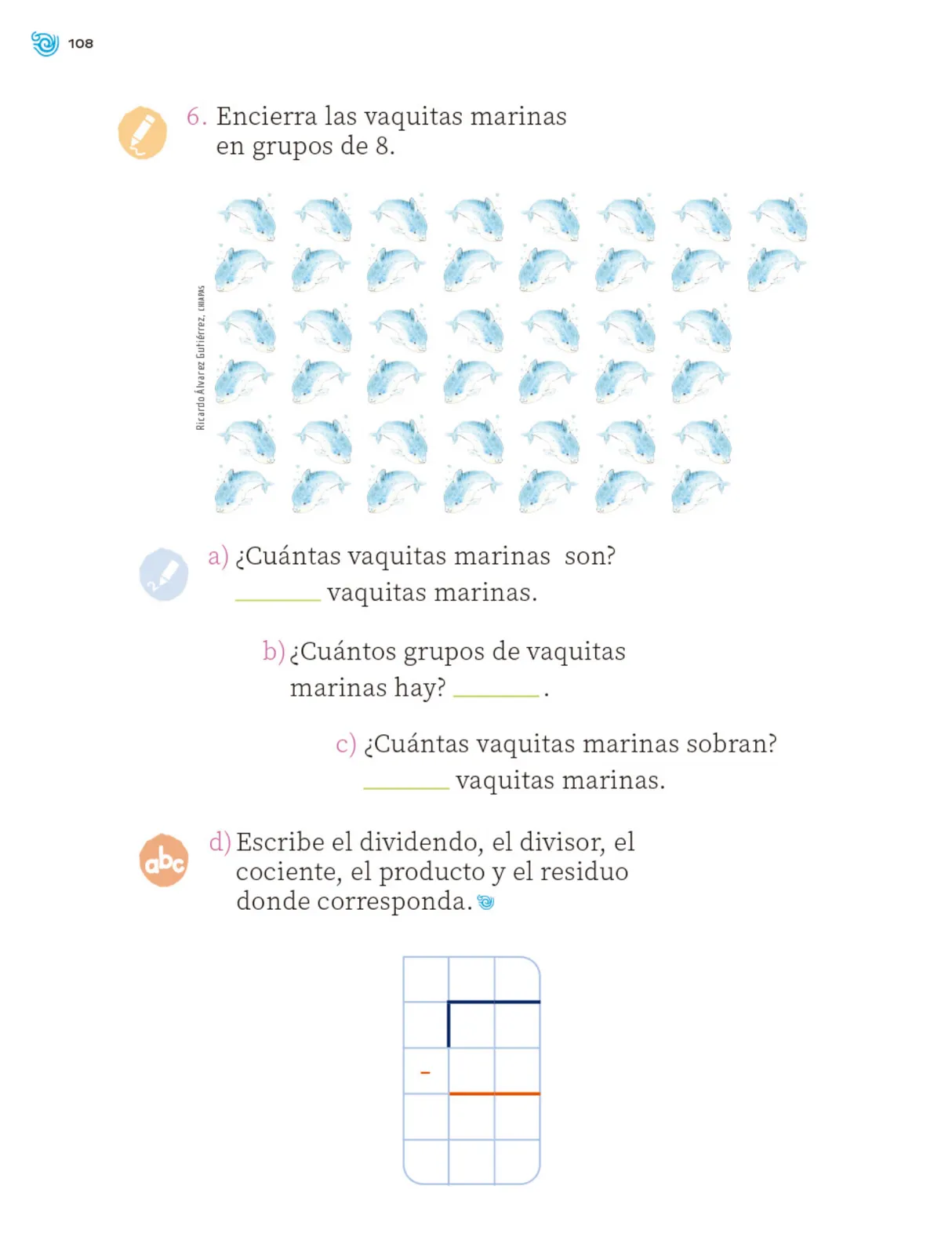 Página 109 de Múltiples lenguajes. Trazos y números. Libro de Educación Primaria Grado 2° Ciclo Escolar 2025 - 2026