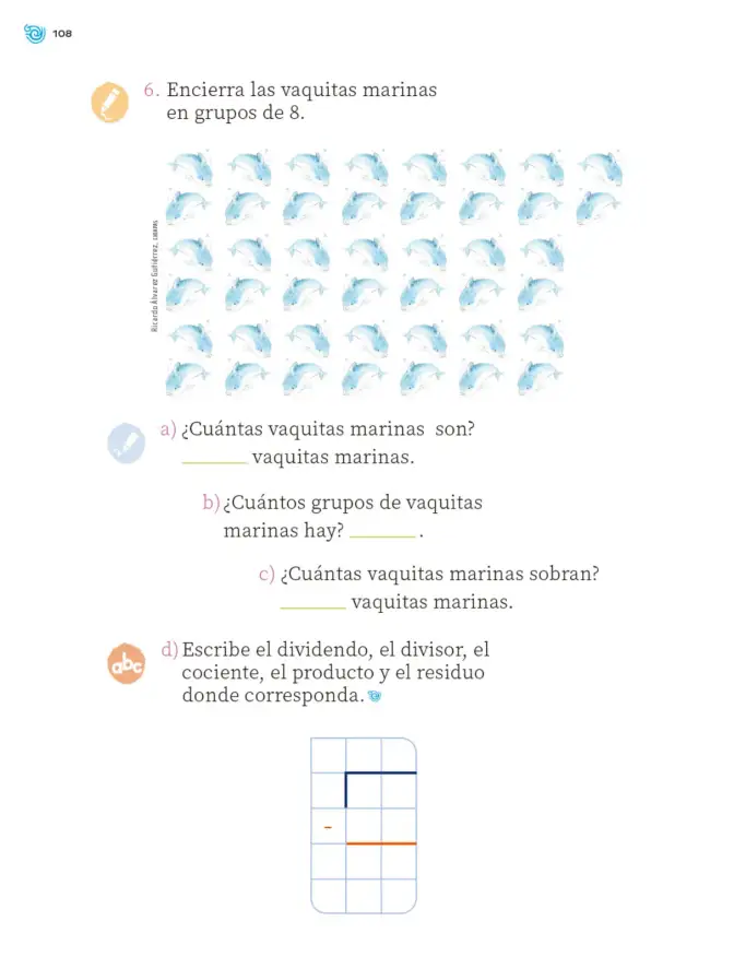 Página 109 de Múltiples lenguajes. Trazos y números. Libro de Educación Primaria Grado 2° Ciclo Escolar 2025 - 2026