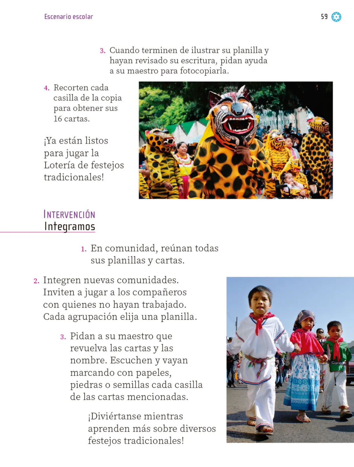 Miniatura página 60 de Proyectos Escolares.   Libro de Educación Primaria Grado 1°  Ciclo Escolar 2025 - 2026
