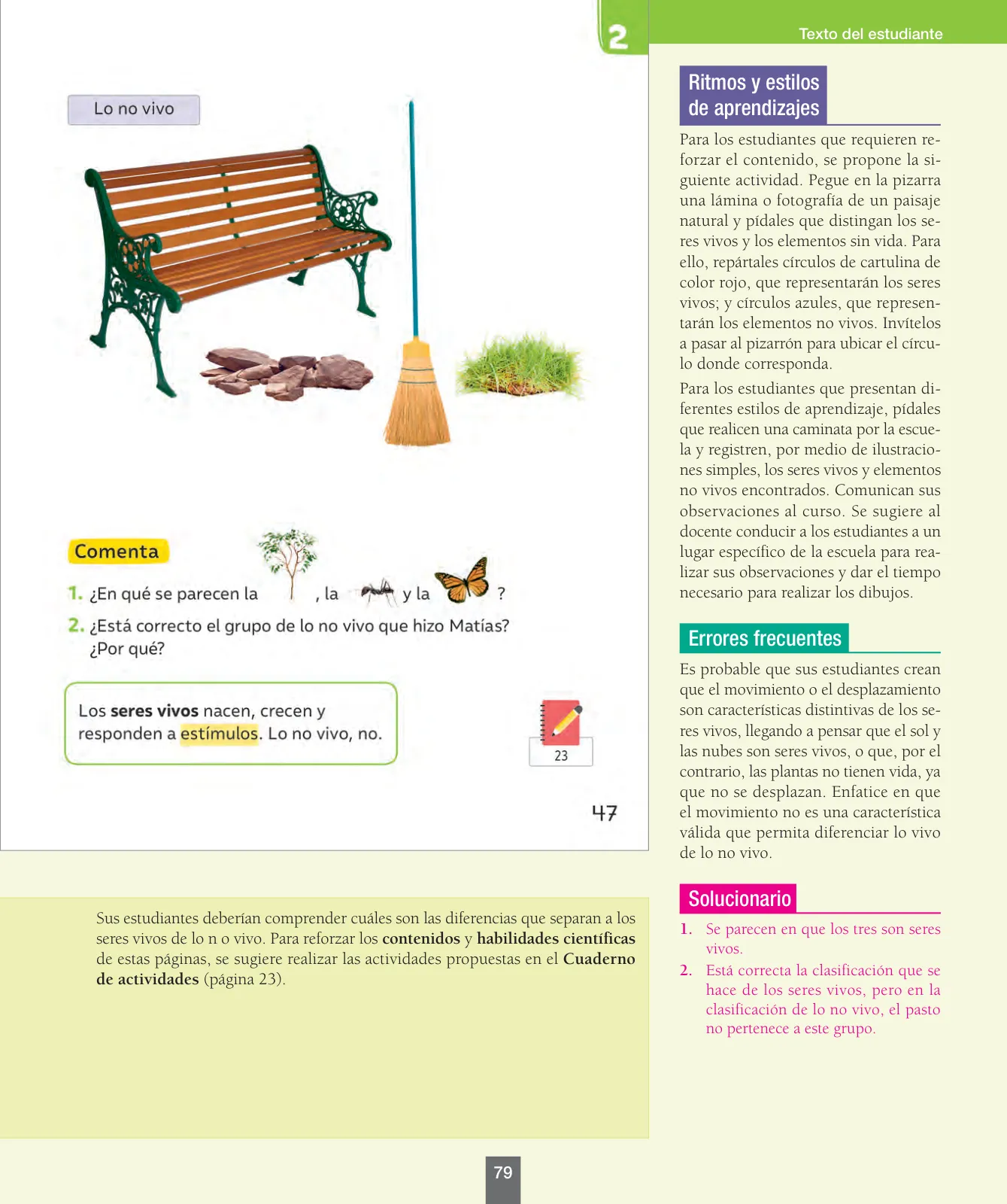 Miniatura página 80 de Ciencias Naturales – Primero Básico | Texto del Estudiante (MINEDUC) – Descargar PDF · 2024