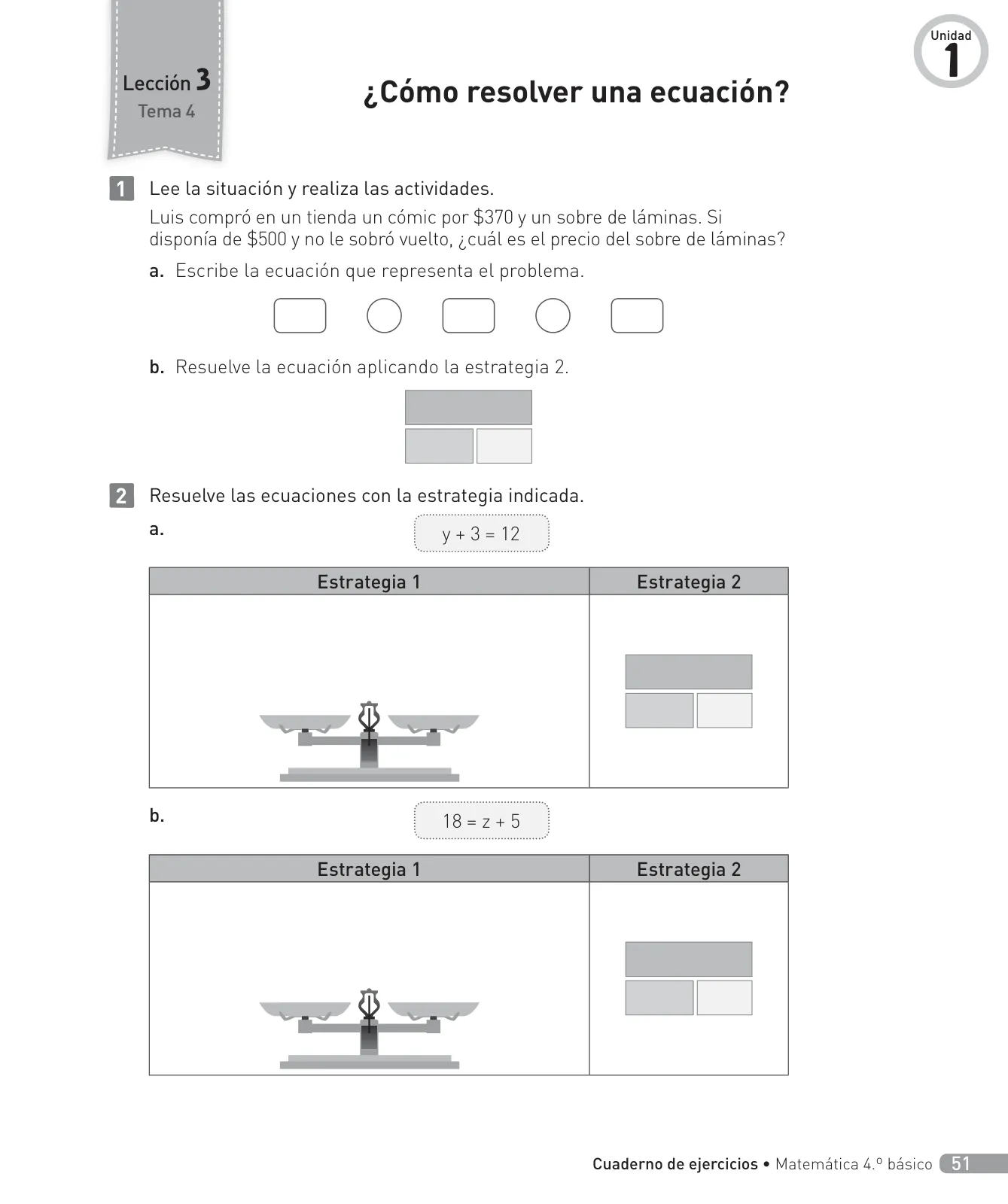 Página 52 de Matemática – Cuarto Básico | Texto del Estudiante MINEDUC – Descargar PDF · 2024