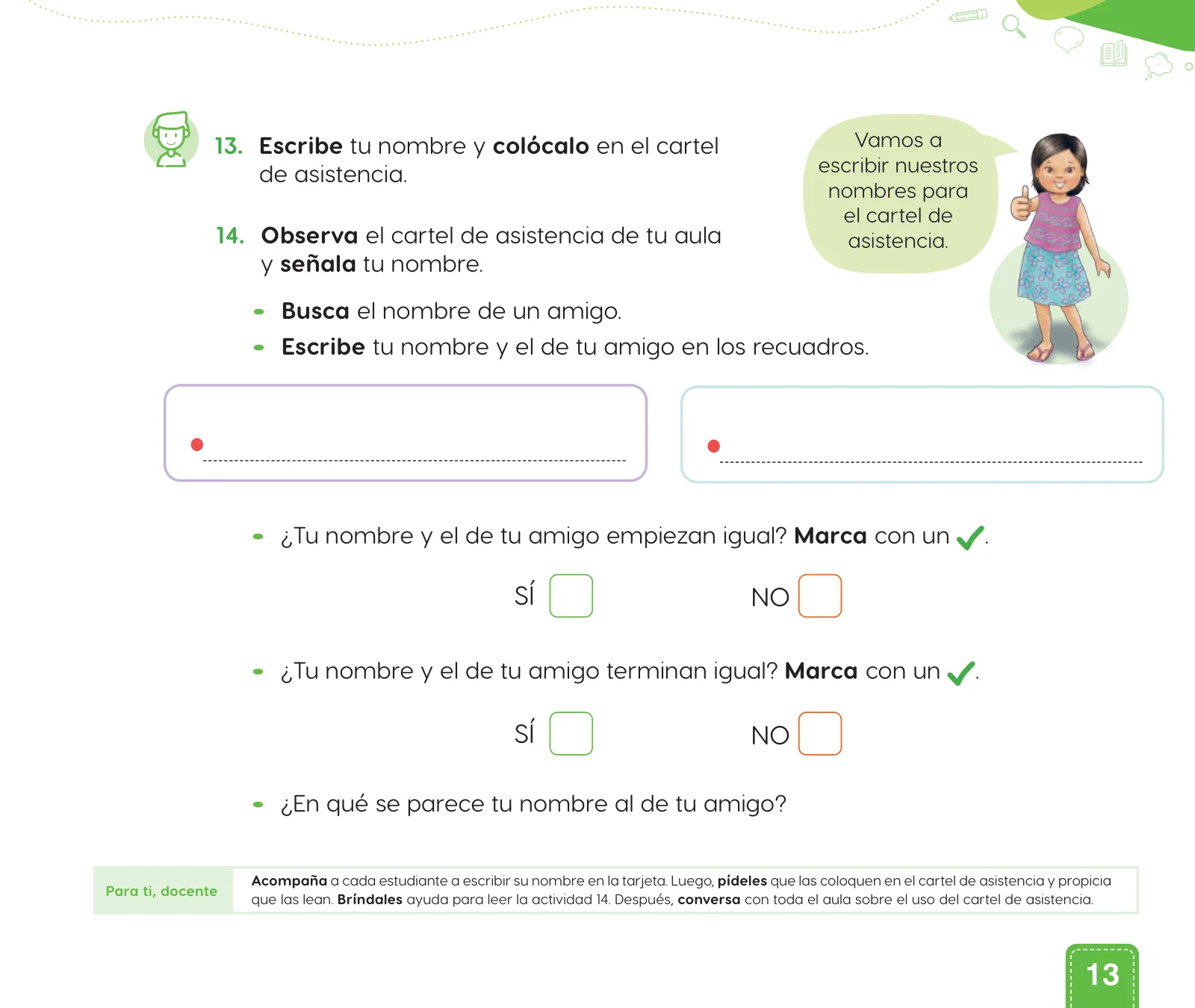 Página 15 de Cuadernillo de Comunicación 1, primer grado de Primaria · 2023
