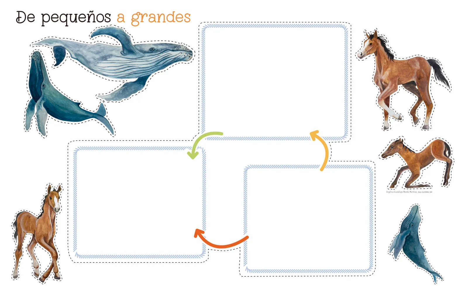 Página 28 de Jugar e imaginar con mi material manipulable de Preescolar. Libro de Educación Preescolar Grado 2° Ciclo Escolar 2025 - 2026