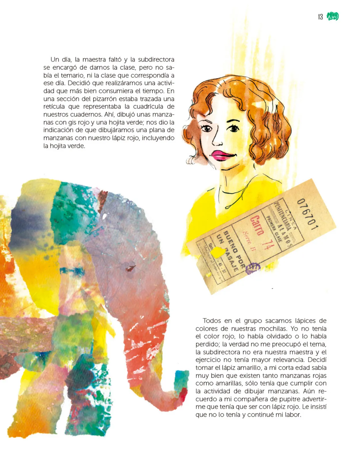 Página 14 de Colección Ximhai. Múltiples lenguajes. Libro de Educación Telesecundaria Grado 1° Ciclo Escolar 2025 - 2026