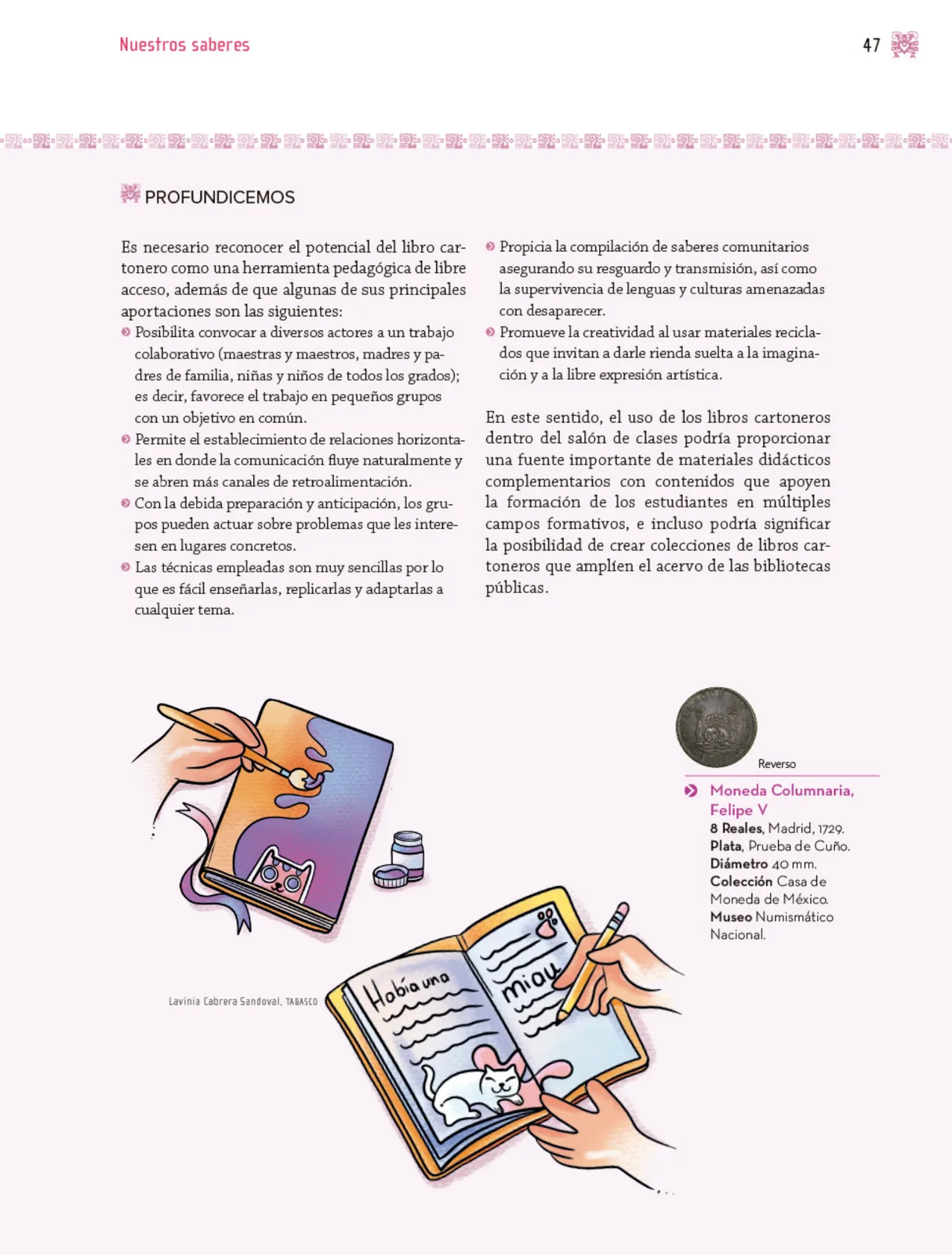 Miniatura página 48 de Nuestros saberes: Libro para alumnos, maestros y familia.   Libro de Educación Primaria Grado 3°  Ciclo Escolar 2025 - 2026