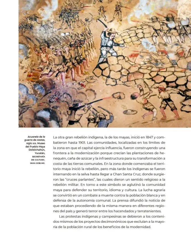 Página 150 de Historia del pueblo mexicano. Libro de Educación Secundaria Grado 1° Ciclo Escolar 2025 - 2026