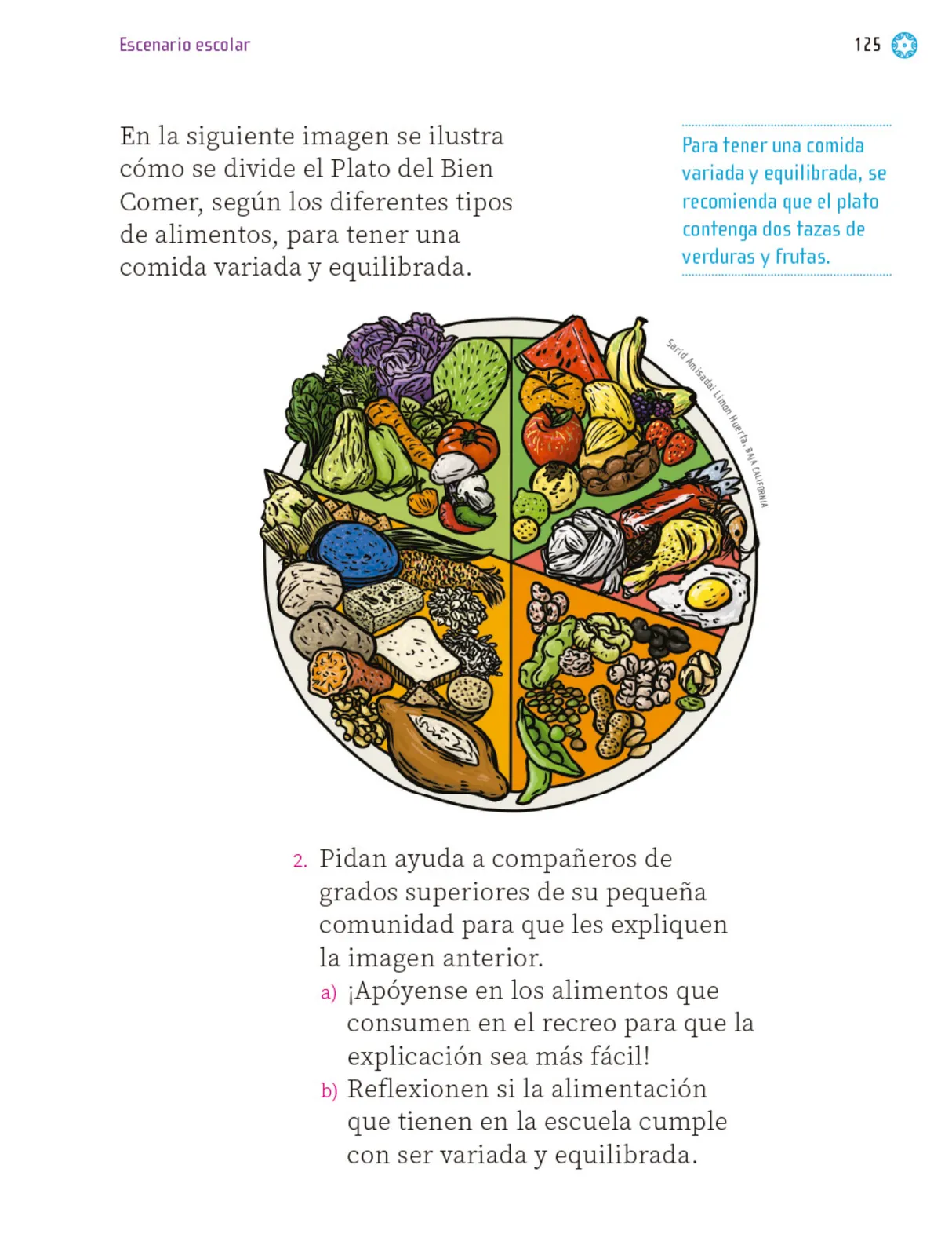 Miniatura página 126 de Proyectos Escolares.   Libro de Educación Primaria Grado 1°  Ciclo Escolar 2025 - 2026
