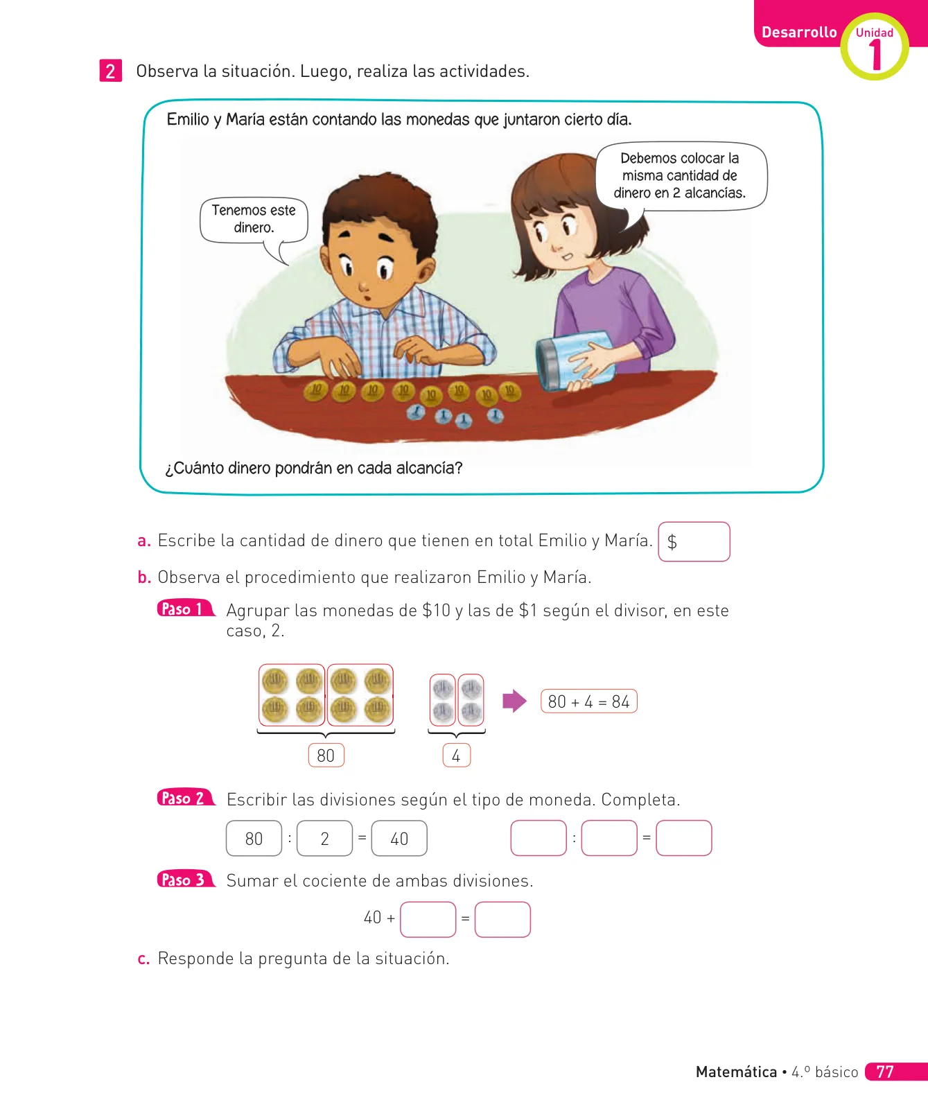 Miniatura página 150 de Matemática – Cuarto Básico | Texto del Estudiante MINEDUC – Descargar PDF · 2024