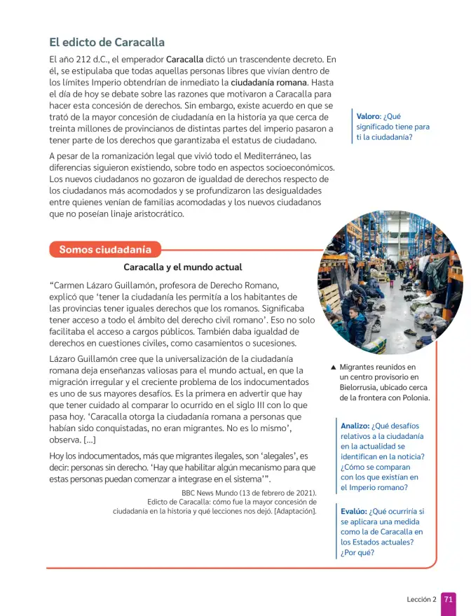 Página 73 de Historia, Geografía y Ciencias Sociales – Séptimo Básico | Texto del Estudiante MINEDUC – Descargar PDF · 2024