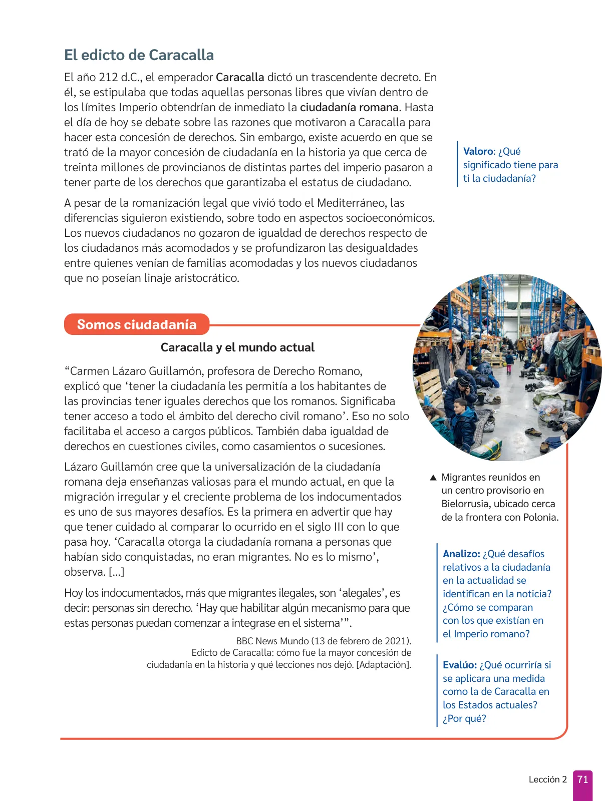 Miniatura página 73 de Historia, Geografía y Ciencias Sociales – Séptimo Básico | Texto del Estudiante MINEDUC – Descargar PDF · 2024