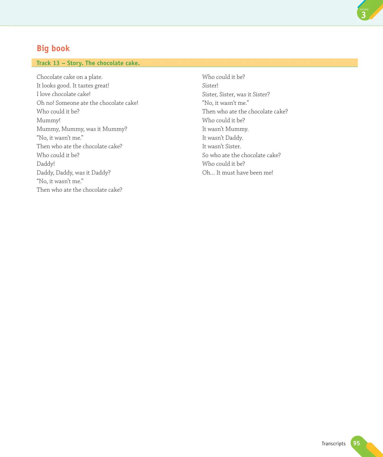 Página 97 de Inglés – Primero Básico | Student’s Book MINEDUC – Descargar PDF · 2024