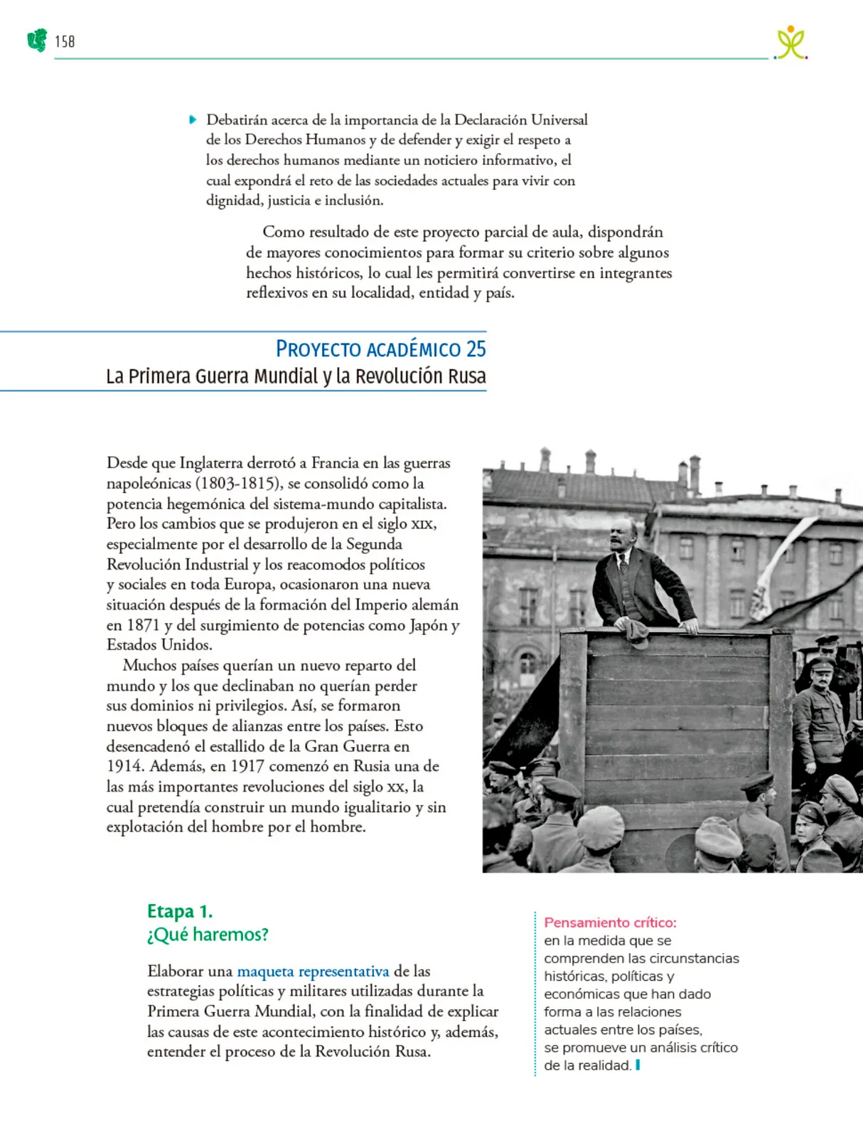 Miniatura página 159 de Colección Nanahuatzin. Nuestro libro de Proyectos.  Tomo III.  Libro de Educación Telesecundaria Grado 3°  Ciclo Escolar 2025 - 2026