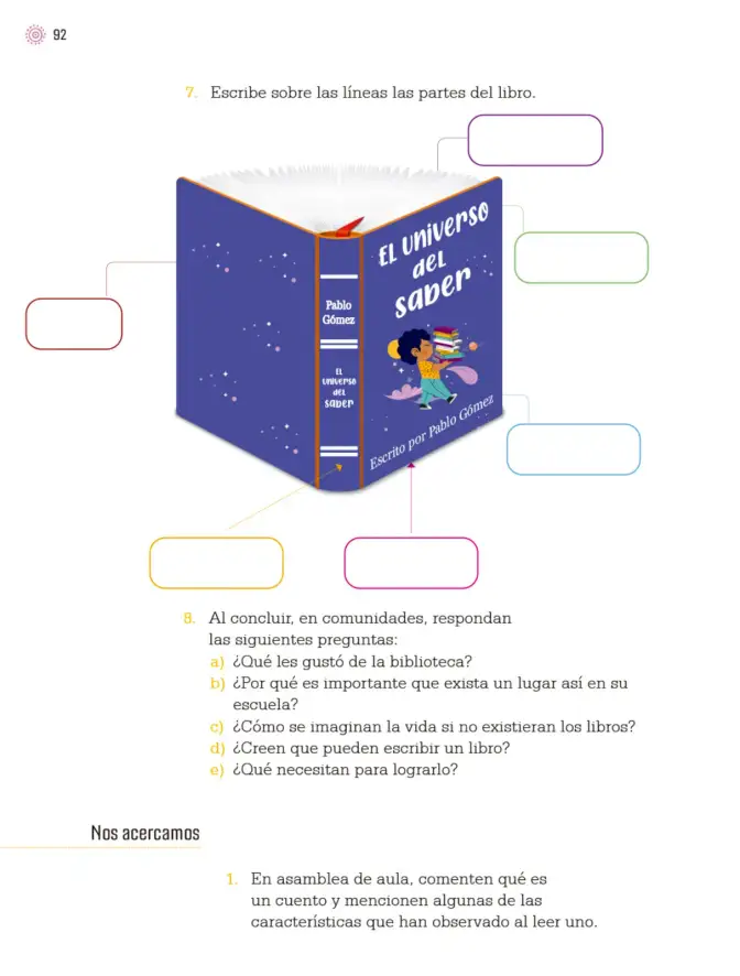 Página 95 de Proyectos de Aula. Libro de Educación Primaria Grado 3° Ciclo Escolar 2025 - 2026