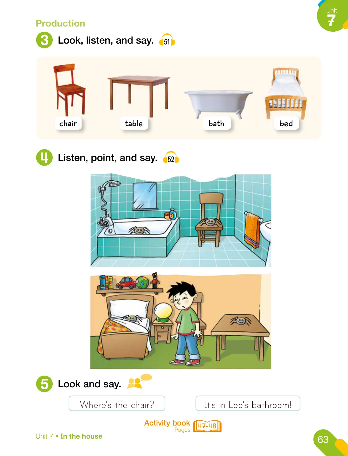 Página 65 de Inglés – Primero Básico | Student’s Book MINEDUC – Descargar PDF · 2024