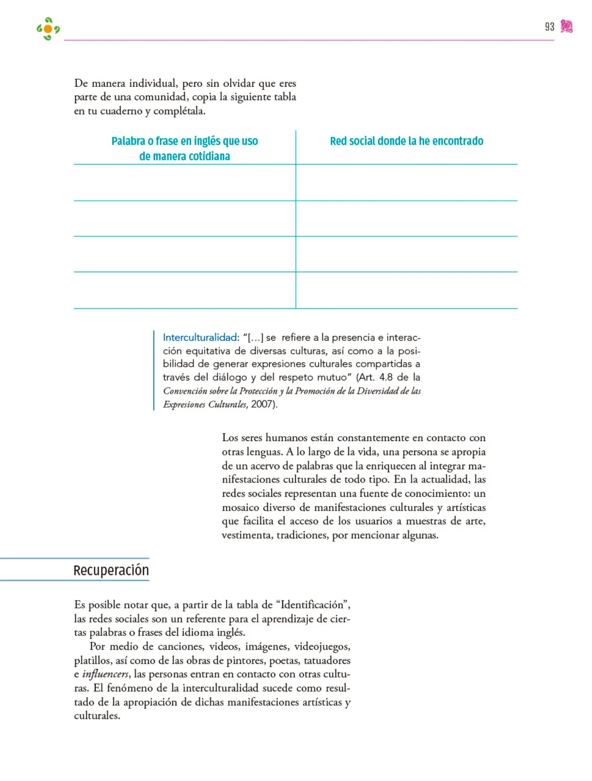 Página 94 de Colección Nanahuatzin. Nuestro libro de proyectos. Libro de Educación Secundaria Grado 3° Ciclo Escolar 2025 - 2026