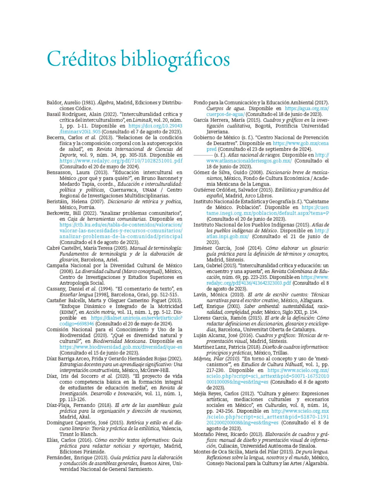 Página 263 de Colección Ximhai. Nuestro libro de Proyectos. Tomo II. Libro de Educación Telesecundaria Grado 1° Ciclo Escolar 2025 - 2026