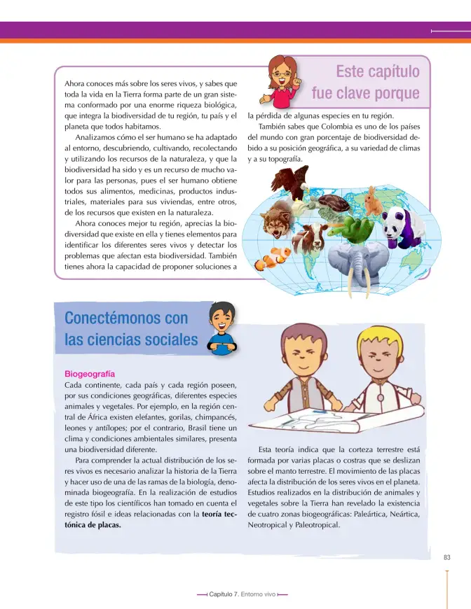 Página 83 de Ciencias Naturales 6° · Secundaria Activa