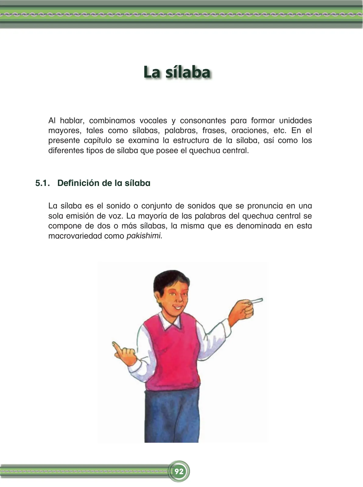Página 94 de Chawpin qichwata alli qillqanapaq maytu = Manual de escritura quechua central · 2020
