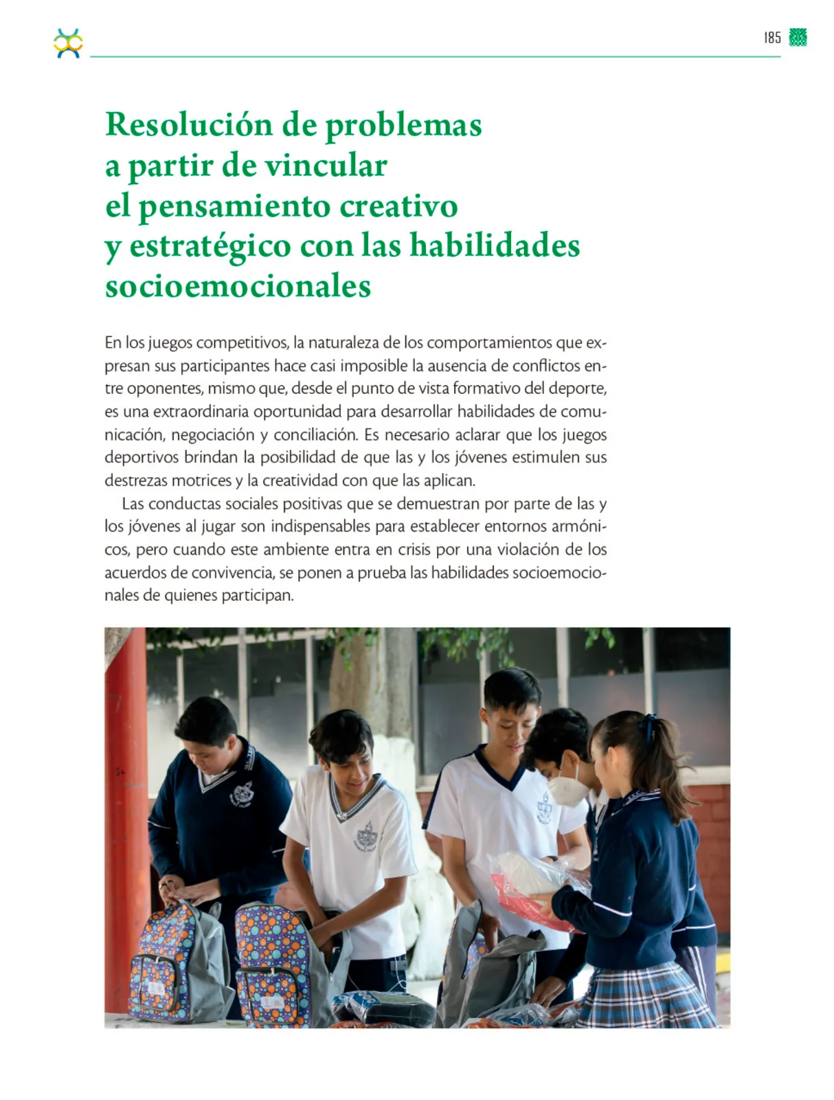 Página 186 de Colección Nanahuatzin. De lo humano y lo comunitario. Libro de Educación Telesecundaria Grado 3° Ciclo Escolar 2025 - 2026