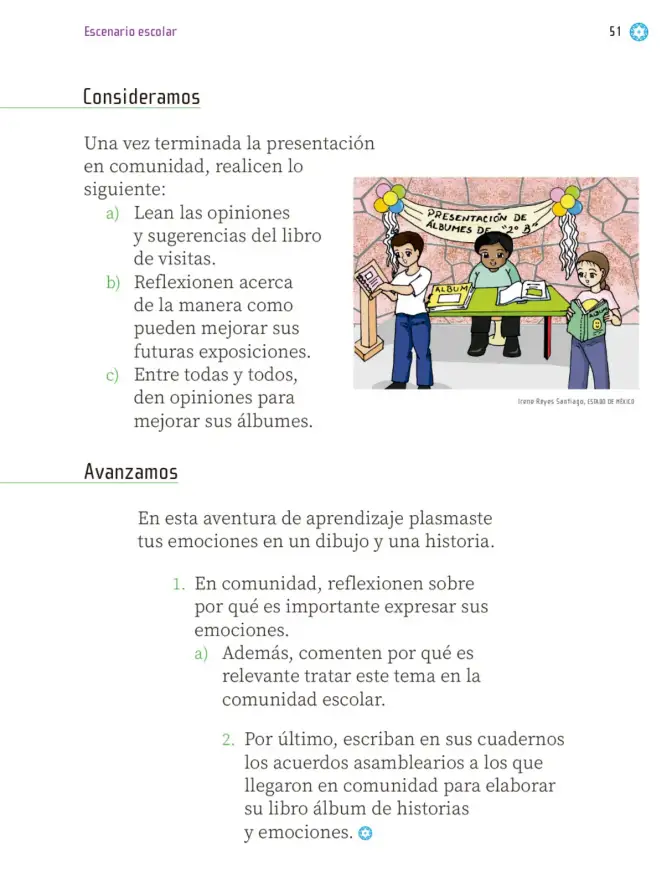 Página 54 de Proyectos Escolares. Libro de Educación Primaria Grado 2° Ciclo Escolar 2025 - 2026