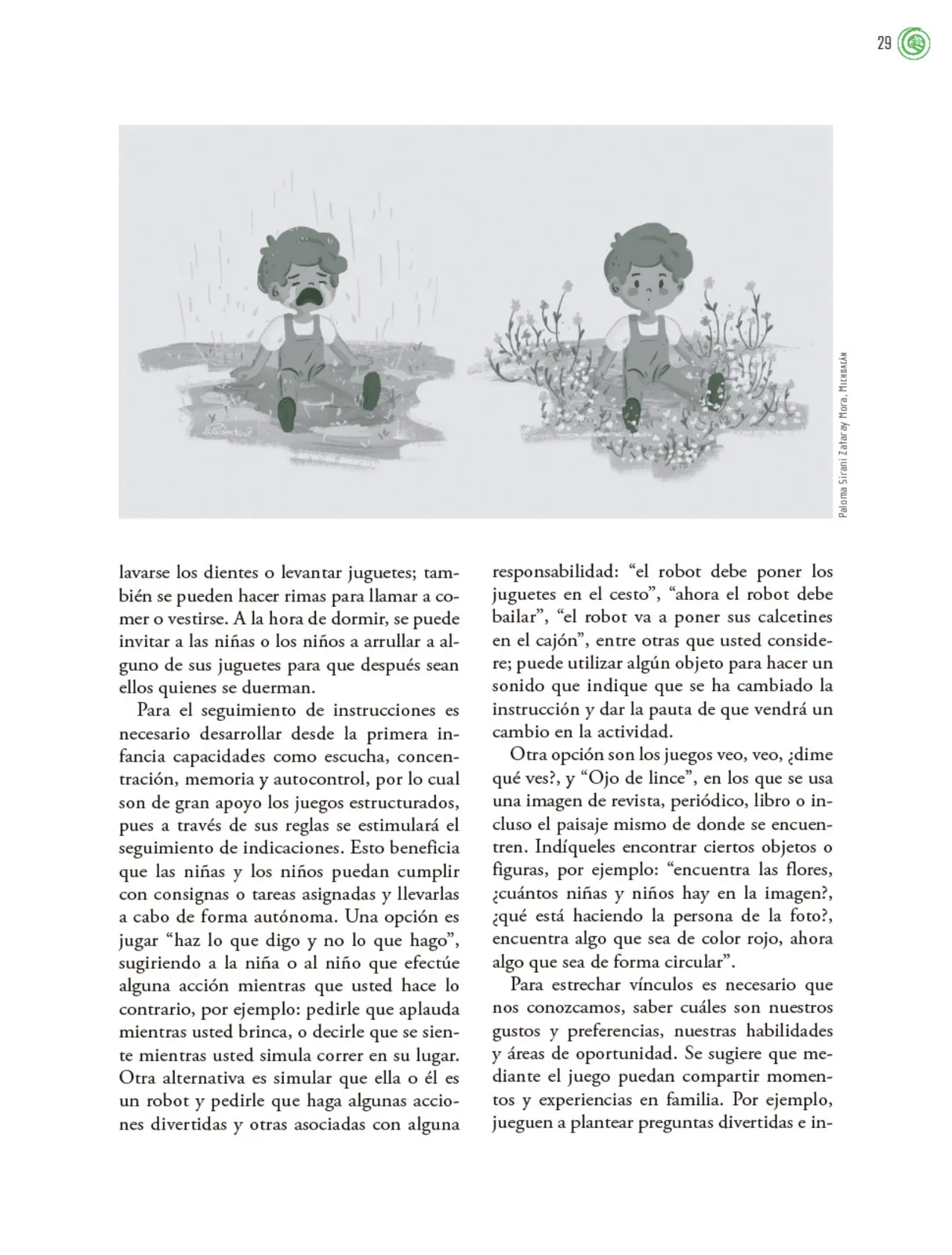 Página 30 de Crianza para la libertad. Libro para las familias. Fase 2  Libro de Educación Preescolar Grado 1°, 2°, 3°  Ciclo Escolar 2025 - 2026