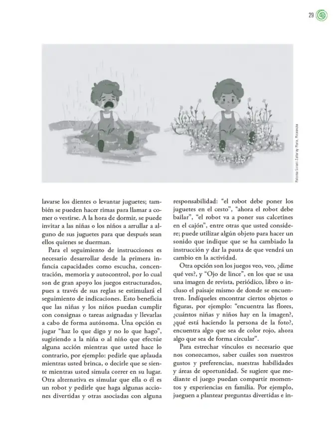Página 30 de Crianza para la libertad. Libro para las familias. Fase 2 Libro de Educación Preescolar Grado 1°, 2°, 3° Ciclo Escolar 2025 - 2026