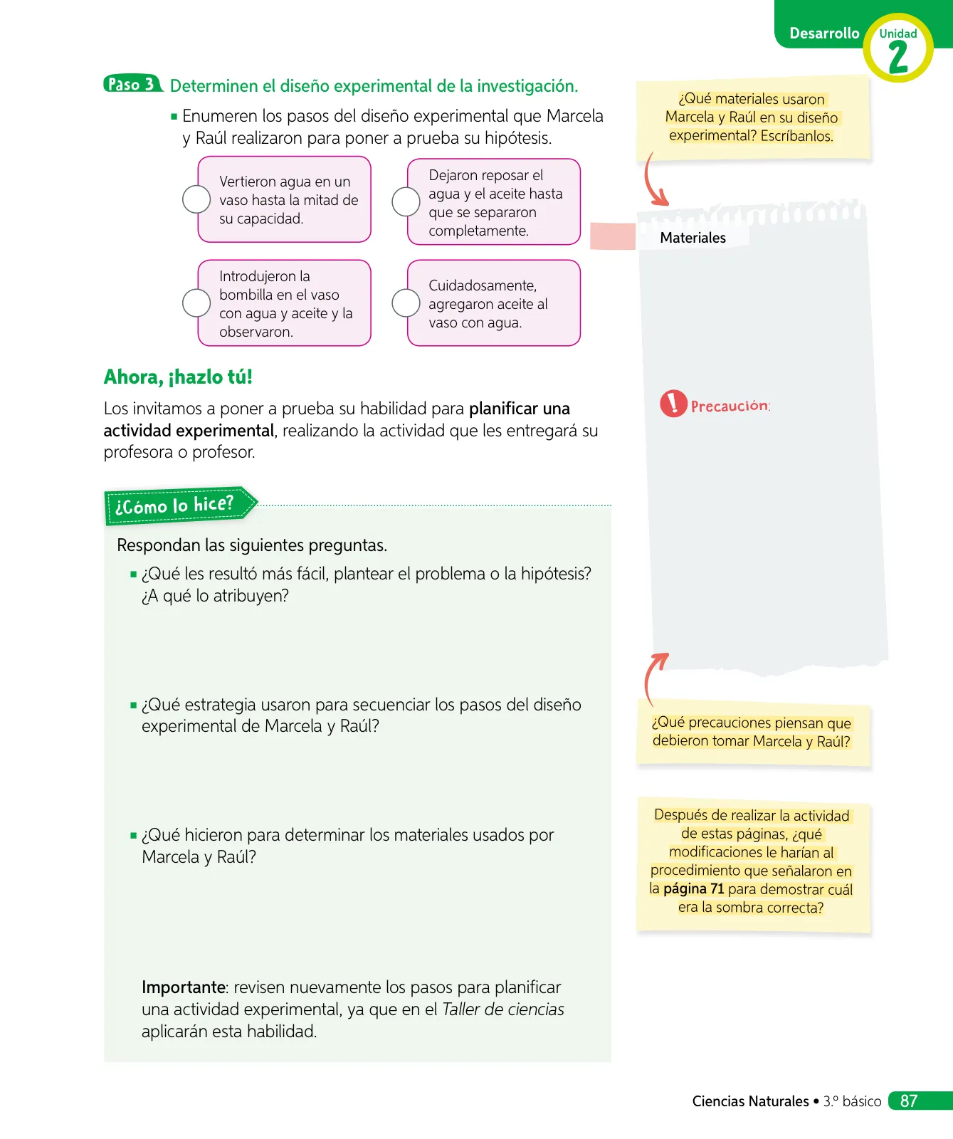 Página 192 de Ciencias Naturales – Tercero Básico | Texto del Estudiante MINEDUC – Descargar PDF · 2024