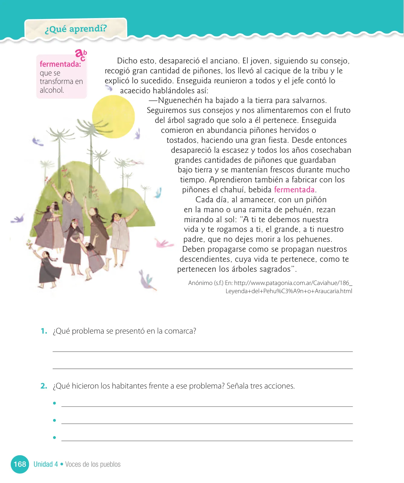 Página 170 de Lenguaje y Comunicación – Cuarto Básico | Texto del Estudiante MINEDUC – Descargar PDF · 2024