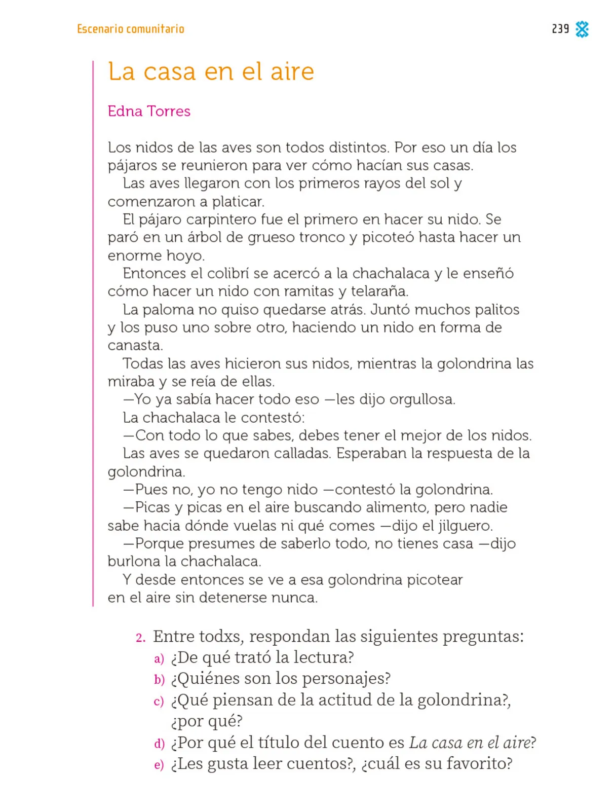 Página 240 de Proyectos Comunitarios. Libro de Educación Primaria Grado 1° Ciclo Escolar 2025 - 2026