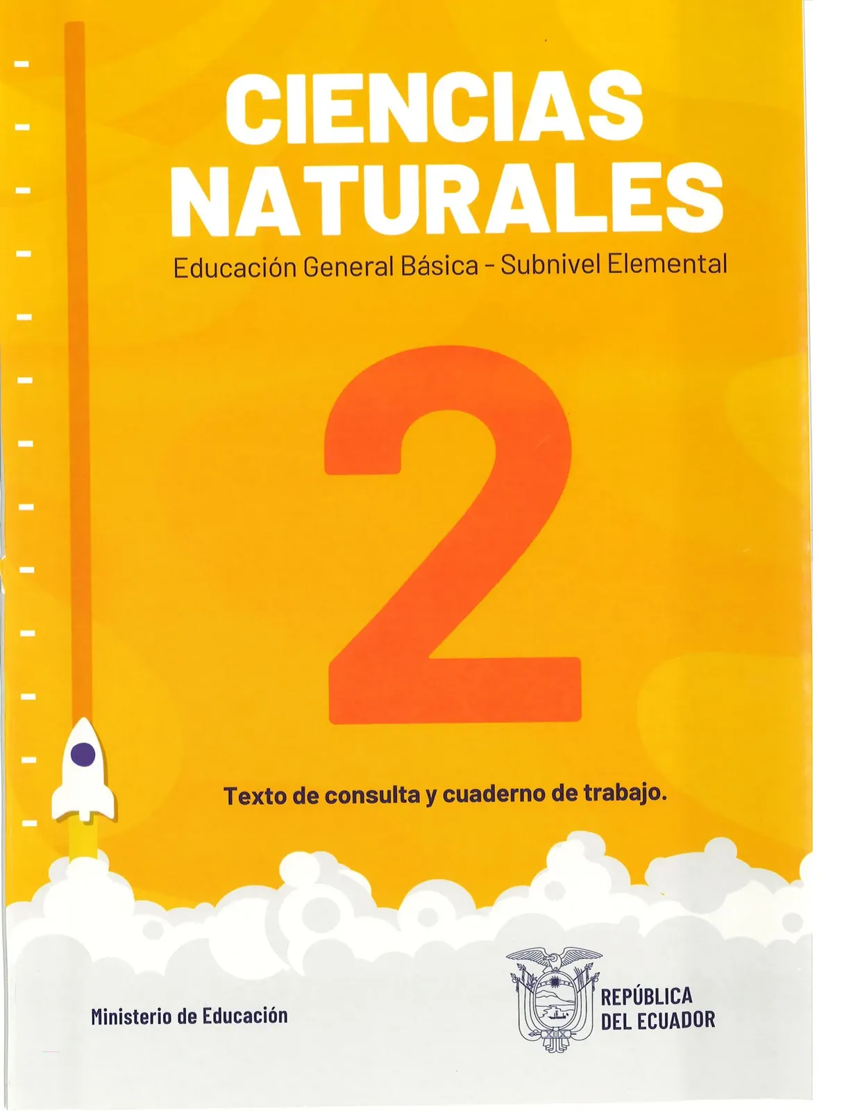 Portada de Ciencias Naturales · 2 EGB · 2025