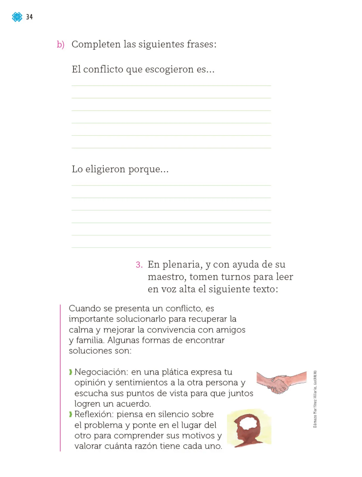 Miniatura página 35 de Proyectos de Aula.   Libro de Educación Primaria Grado 1°  Ciclo Escolar 2025 - 2026