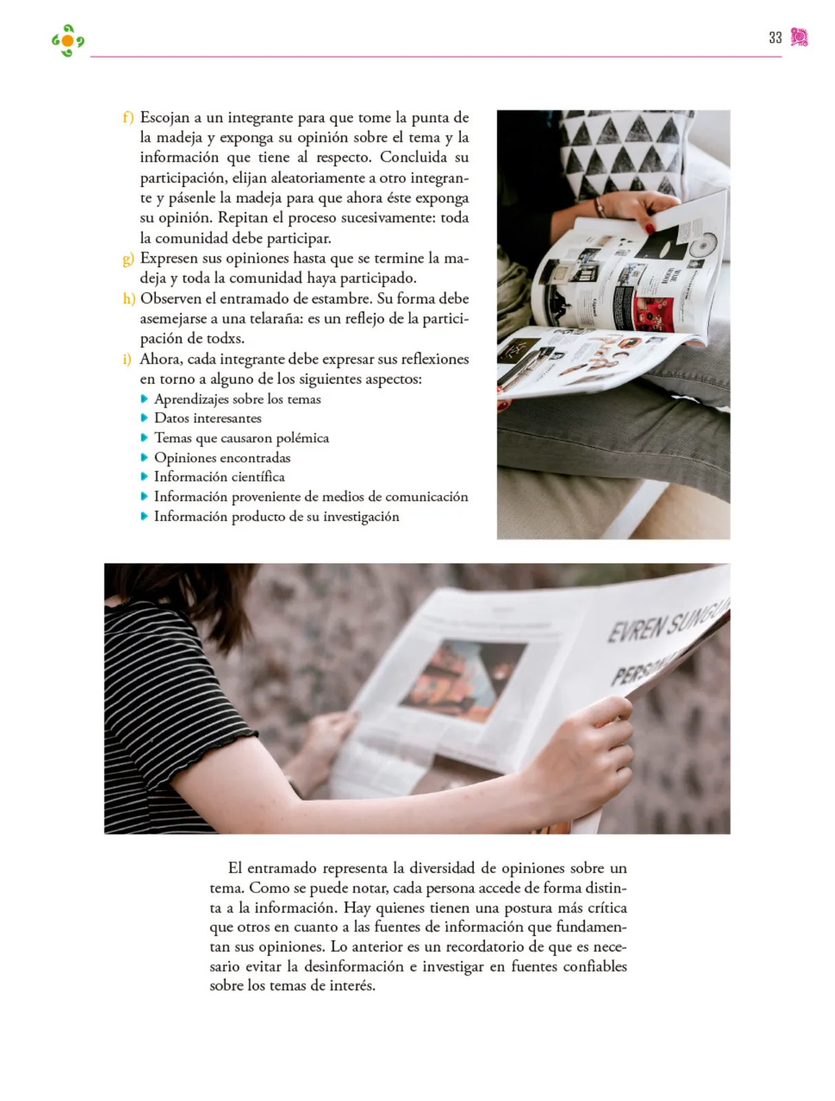 Página 34 de Colección Sk´asolil. Nuestro libro de proyectos. Libro de Educación Secundaria Grado 2° Ciclo Escolar 2025 - 2026