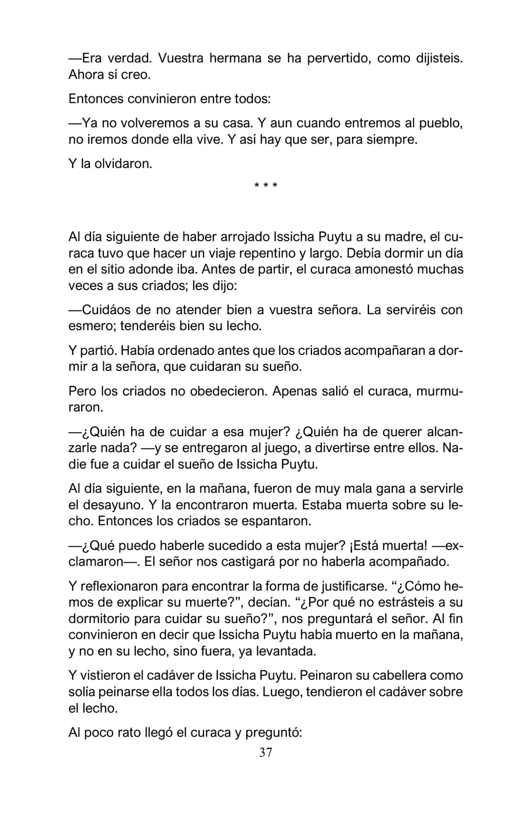 Página 37 de Arguedas, entre el fuego y el amor : textos seleccionados para estudiantes de Educación Básica · 2021