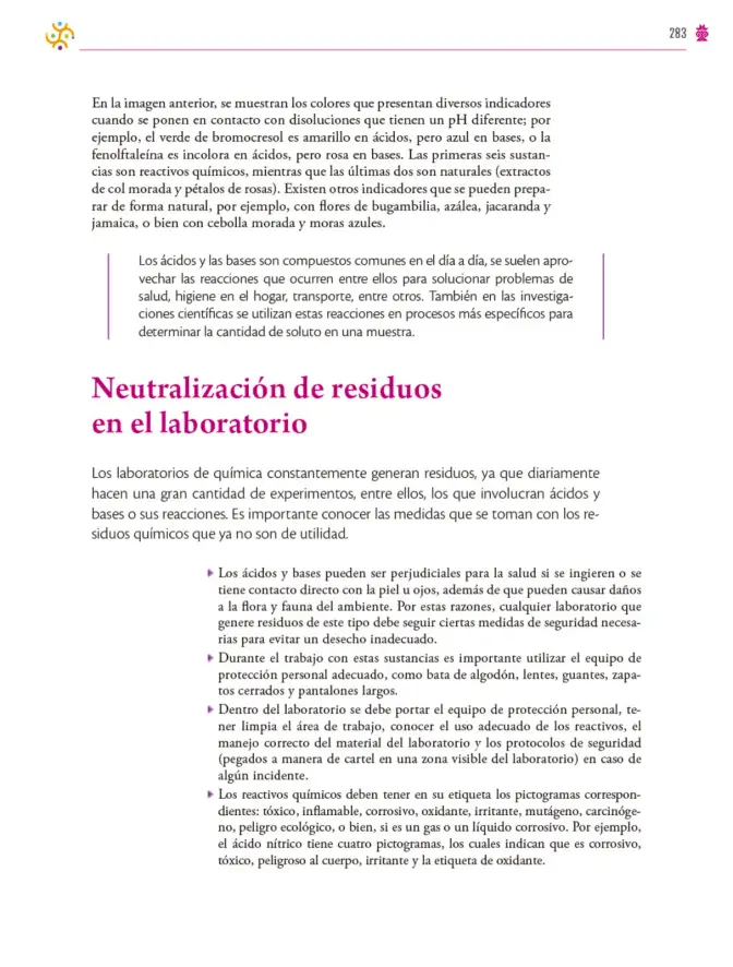 Página 284 de Colección Nanahuatzin. Saberes y pensamiento científico. Libro de Educación Secundaria Grado 3° Ciclo Escolar 2025 - 2026