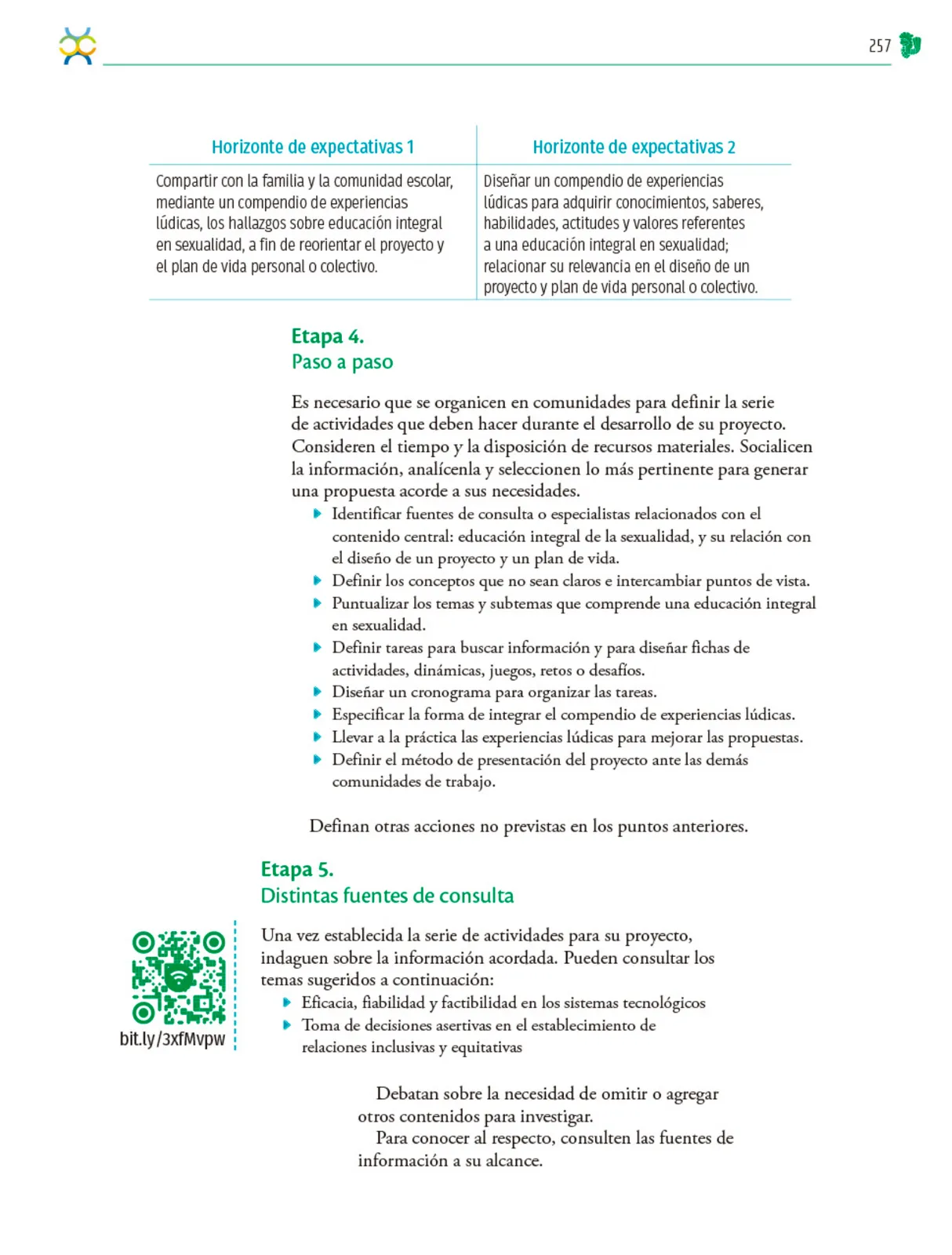 Miniatura página 258 de Colección Nanahuatzin. Nuestro libro de Proyectos. Tomo I.   Libro de Educación Telesecundaria Grado 3°  Ciclo Escolar 2025 - 2026