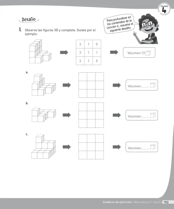 Página 154 de Matemática – Cuarto Básico | Texto del Estudiante MINEDUC – Descargar PDF · 2024