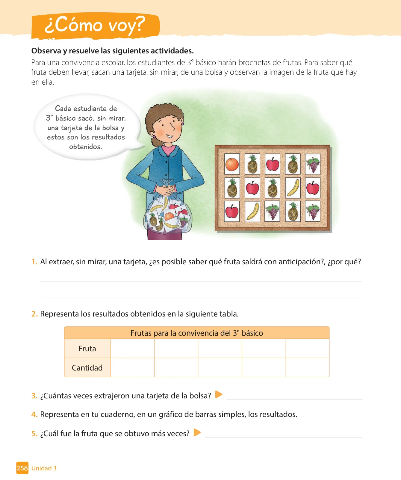 Página 260 de Matemática – Tercero Básico | Texto del Estudiante MINEDUC – Descargar PDF · 2024