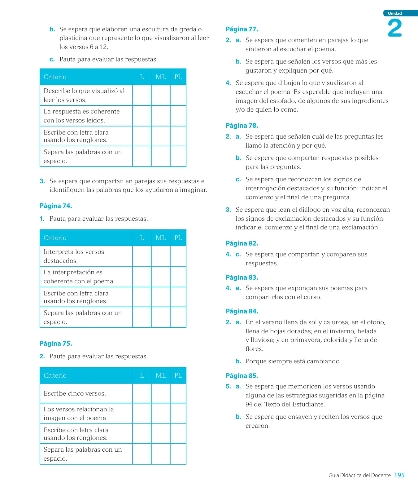 Página 197 de Lenguaje y Comunicación – Segundo Básico – Texto del Estudiante MINEDUC – Descargar PDF · 2024