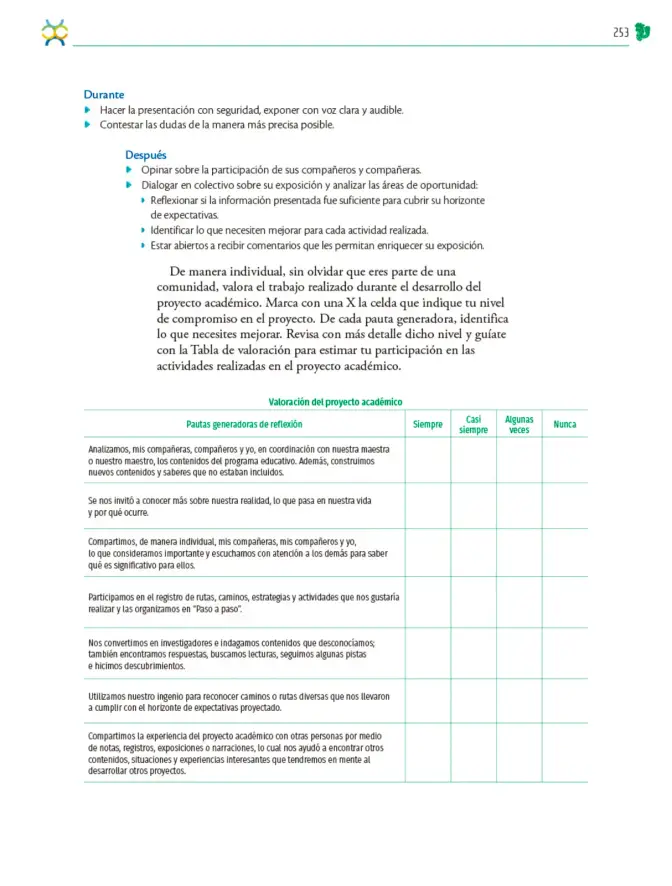 Página 254 de Colección Nanahuatzin. Nuestro libro de Proyectos. Tomo II. Libro de Educación Telesecundaria Grado 3° Ciclo Escolar 2025 - 2026