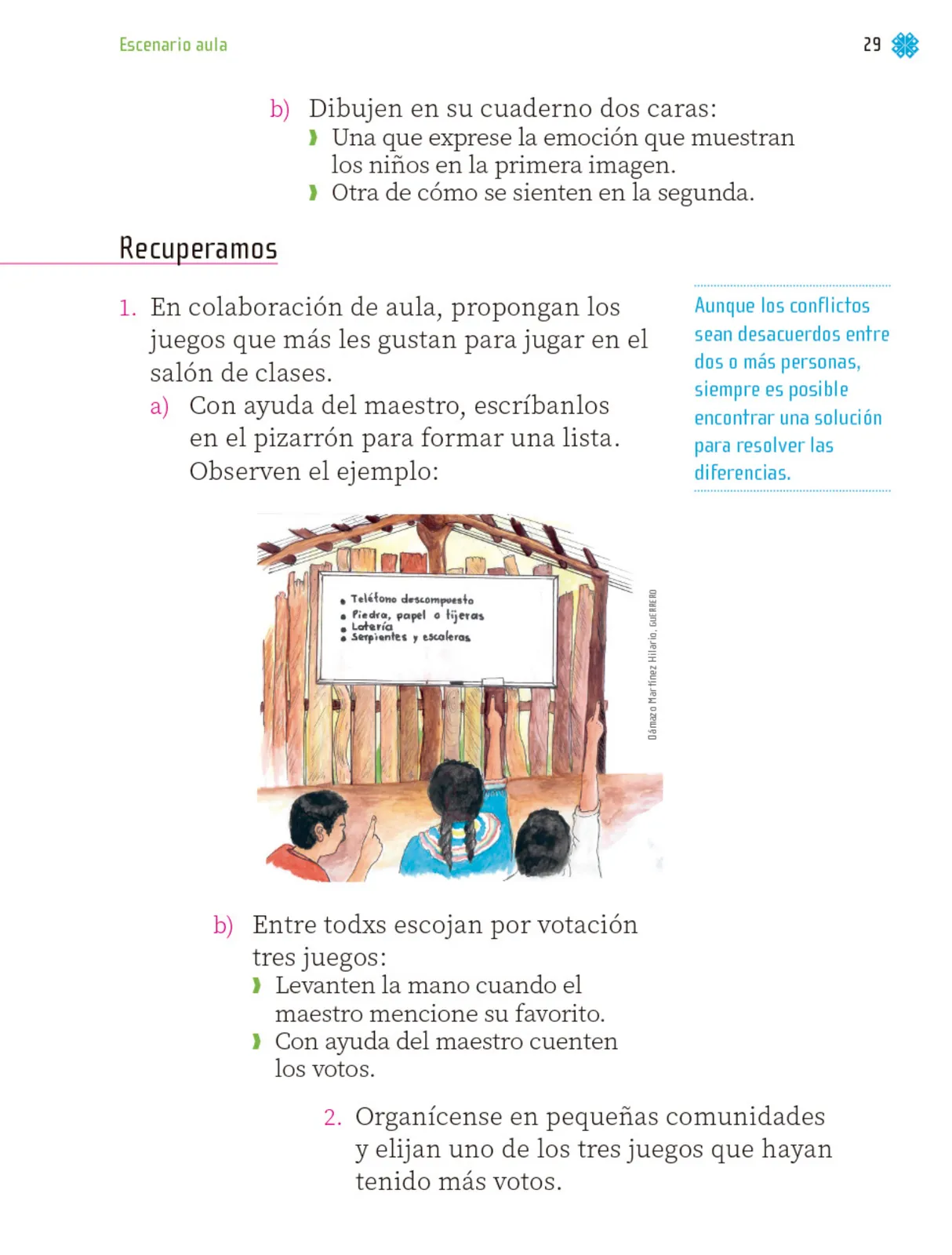 Miniatura página 30 de Proyectos de Aula.   Libro de Educación Primaria Grado 1°  Ciclo Escolar 2025 - 2026