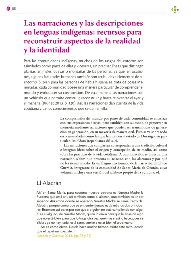 Página 179 de Colección Sk´asolil. Lenguajes. Libro de Educación Secundaria Grado 2° Ciclo Escolar 2025 - 2026
