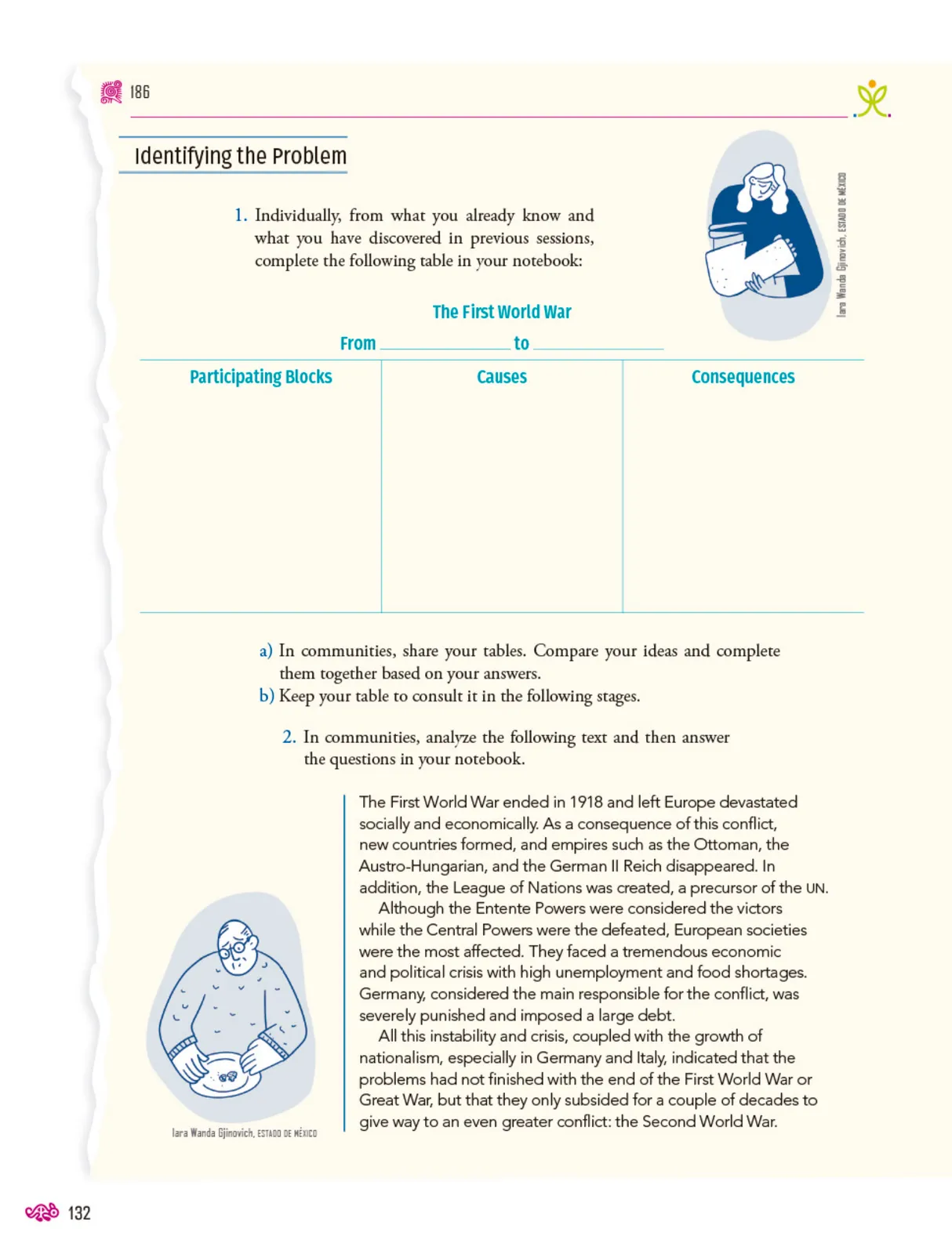 Miniatura página 133 de Uérakua anapu uantakua. Projects and Readings.  Libro de Educación Secundaria Grado 3°  Ciclo Escolar 2025 - 2026