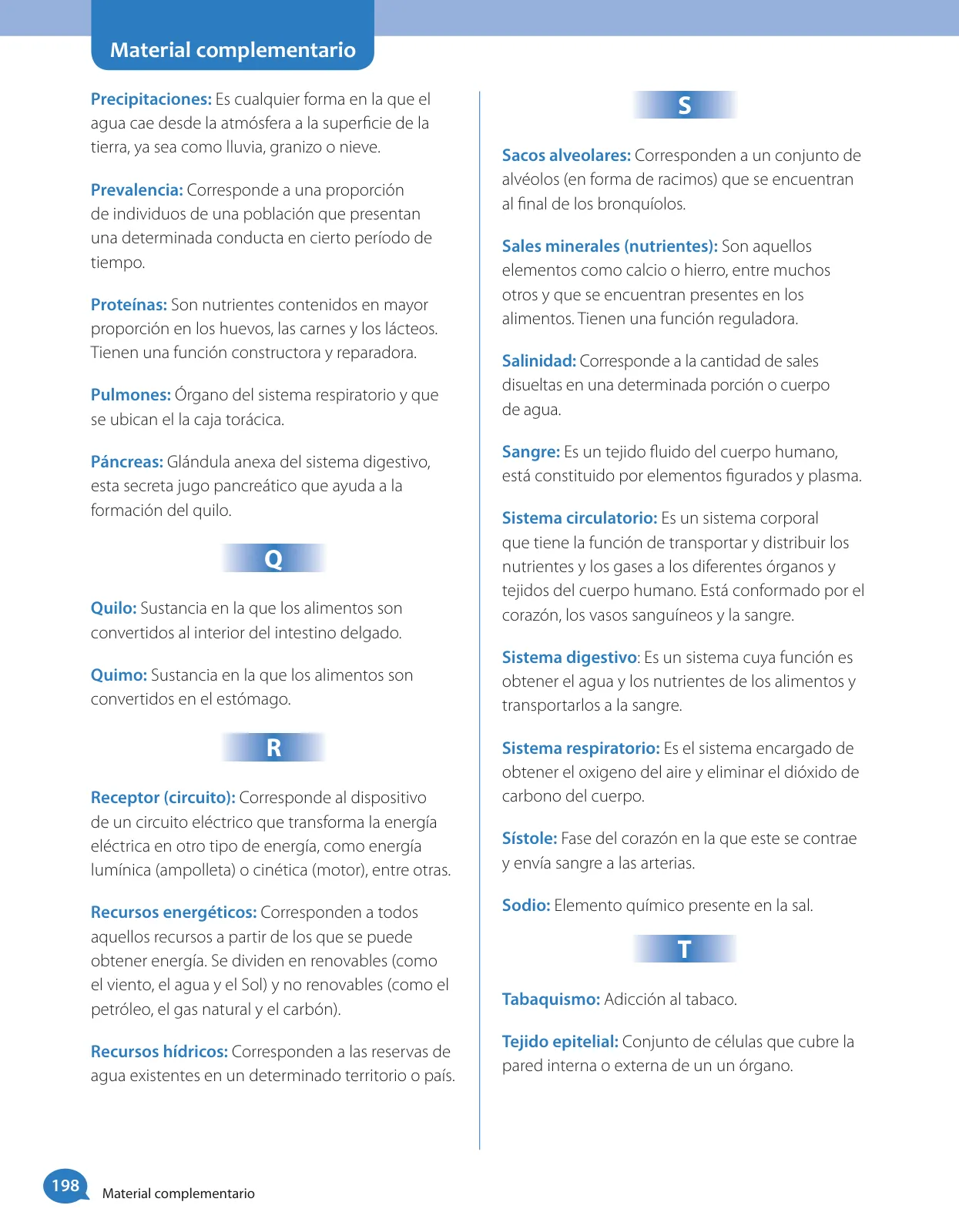 Página 184 de Libro de Ciencias Naturales – Quinto Básico | Texto del Estudiante MINEDUC – Descargar PDF · 2024
