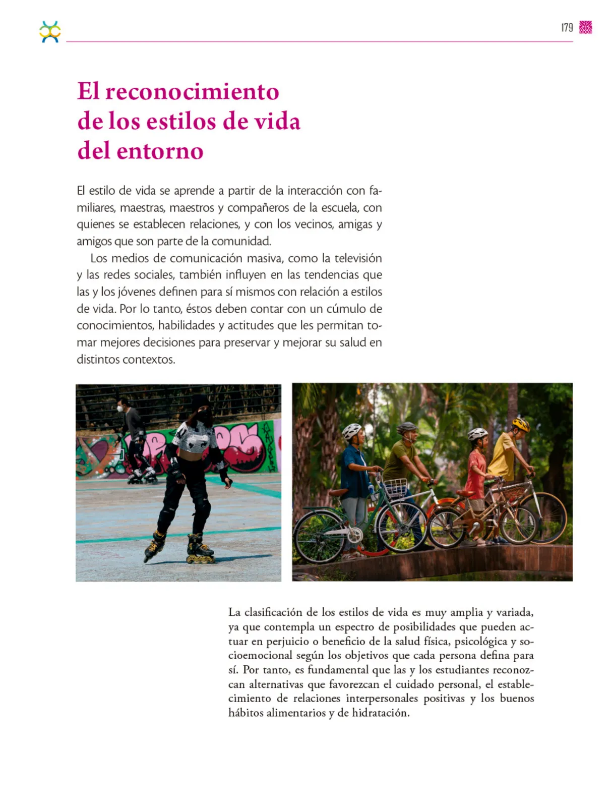 Miniatura página 180 de Colección Nanahuatzin. De lo humano y lo comunitario.   Libro de Educación Secundaria Grado 3°  Ciclo Escolar 2025 - 2026