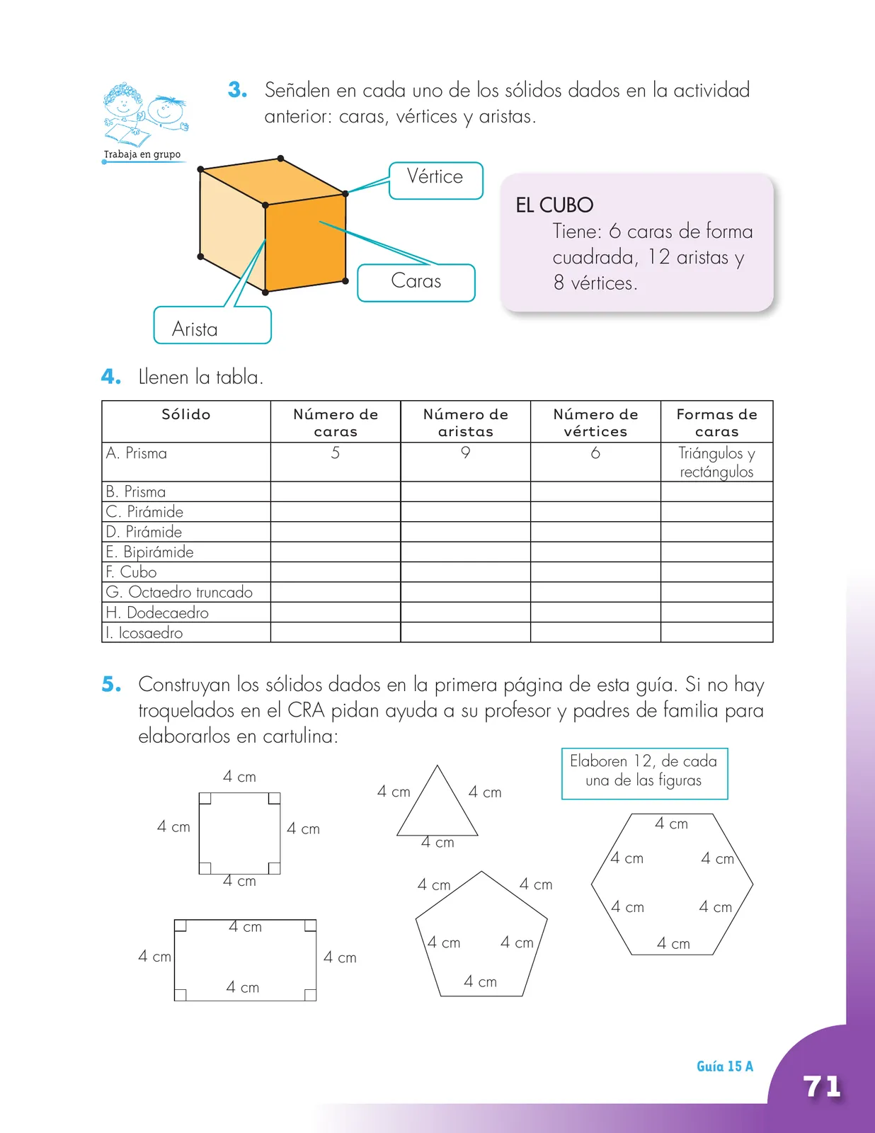 Miniatura página 71 de Matematica 3° · Cartilla 02