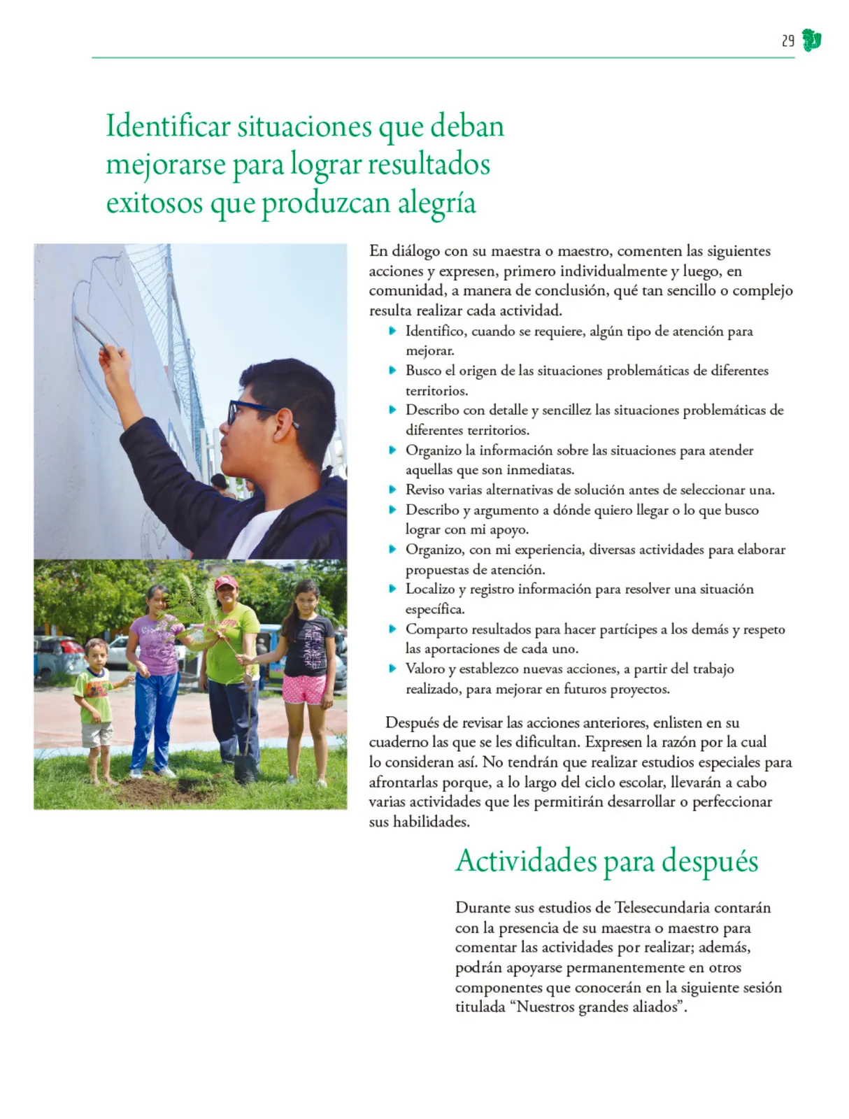 Página 30 de Colección Sk´asolil. Nuestro libro de Proyectos. Tomo I. Libro de Educación Telesecundaria Grado 2° Ciclo Escolar 2025 - 2026