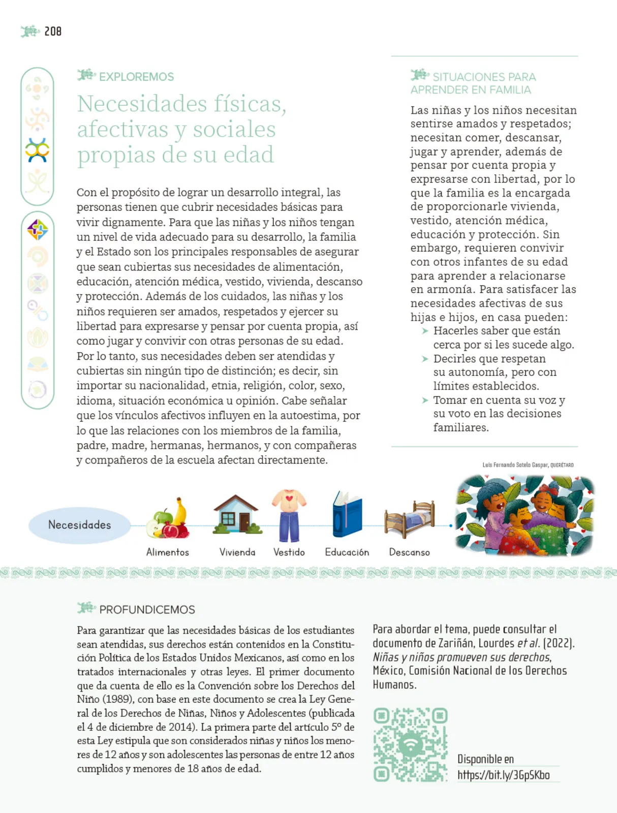 Página 209 de Nuestros saberes: Libro para alumnos, maestros y familia.   Libro de Educación Primaria Grado 5°  Ciclo Escolar 2025 - 2026